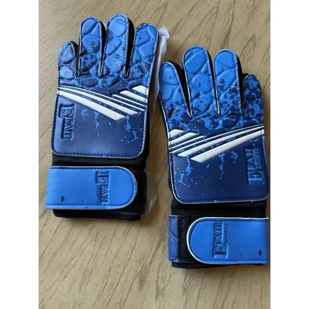 EFAH SPORTS Football Goalkeeper Gloves Kids Boys Soccer Glove with Grip Palms